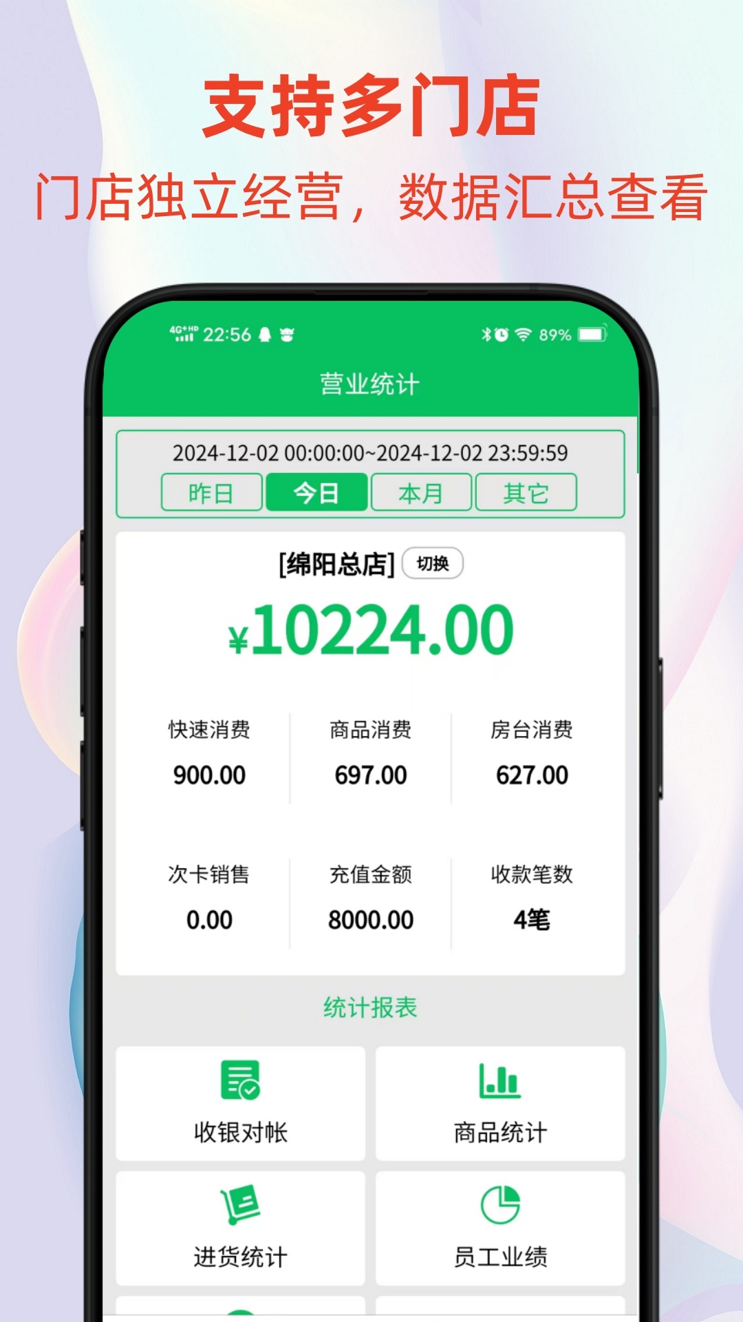 云火门店会员管理系统截图