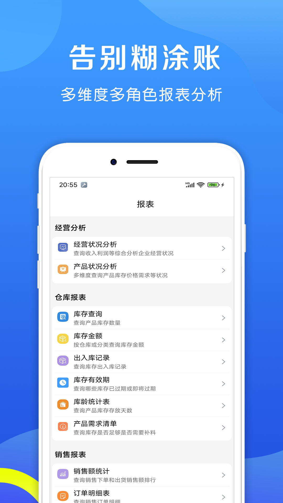 企畅通ERP截图