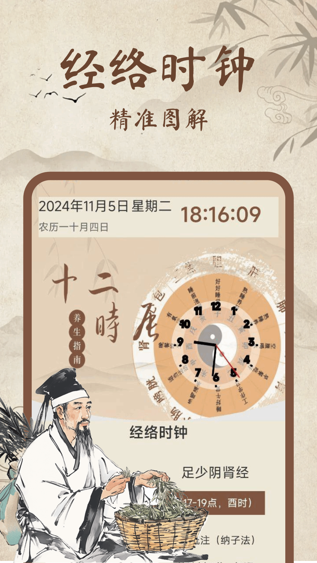 中医经络穴位图解截图