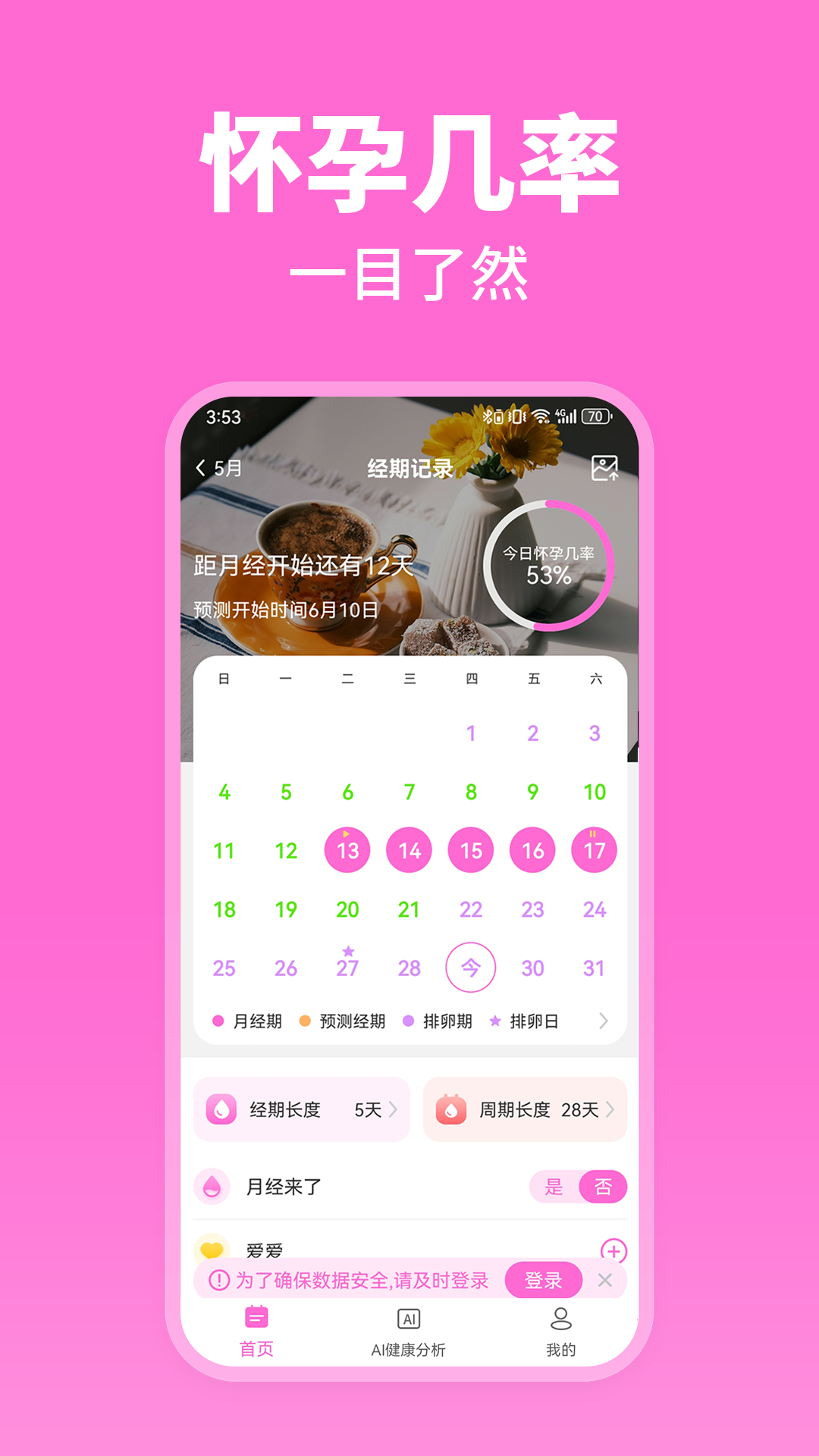 月经期助手AI截图