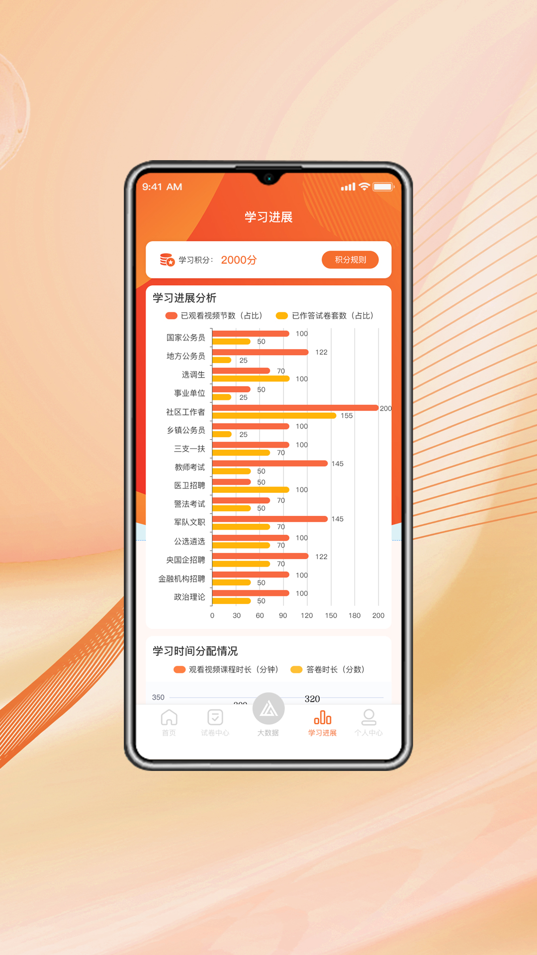 上岸考公网截图