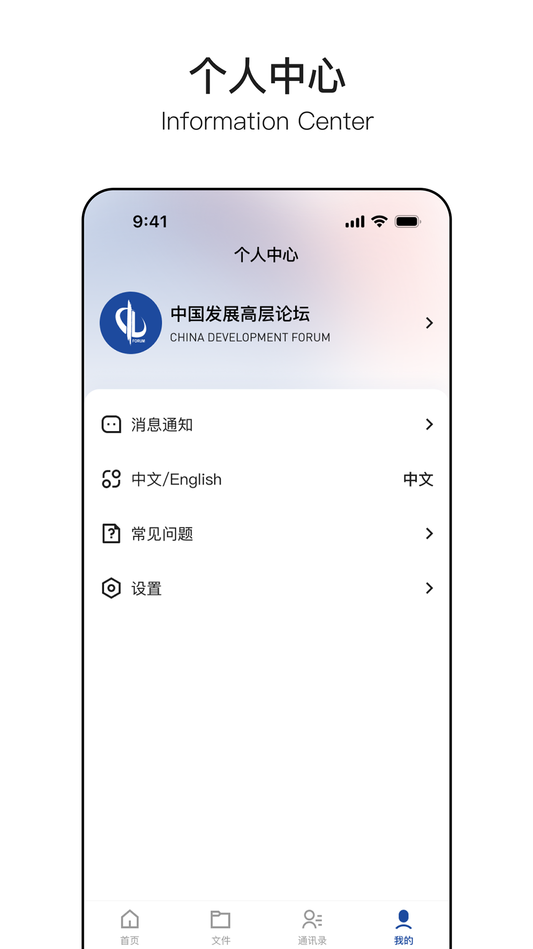 中国发展高层论坛截图