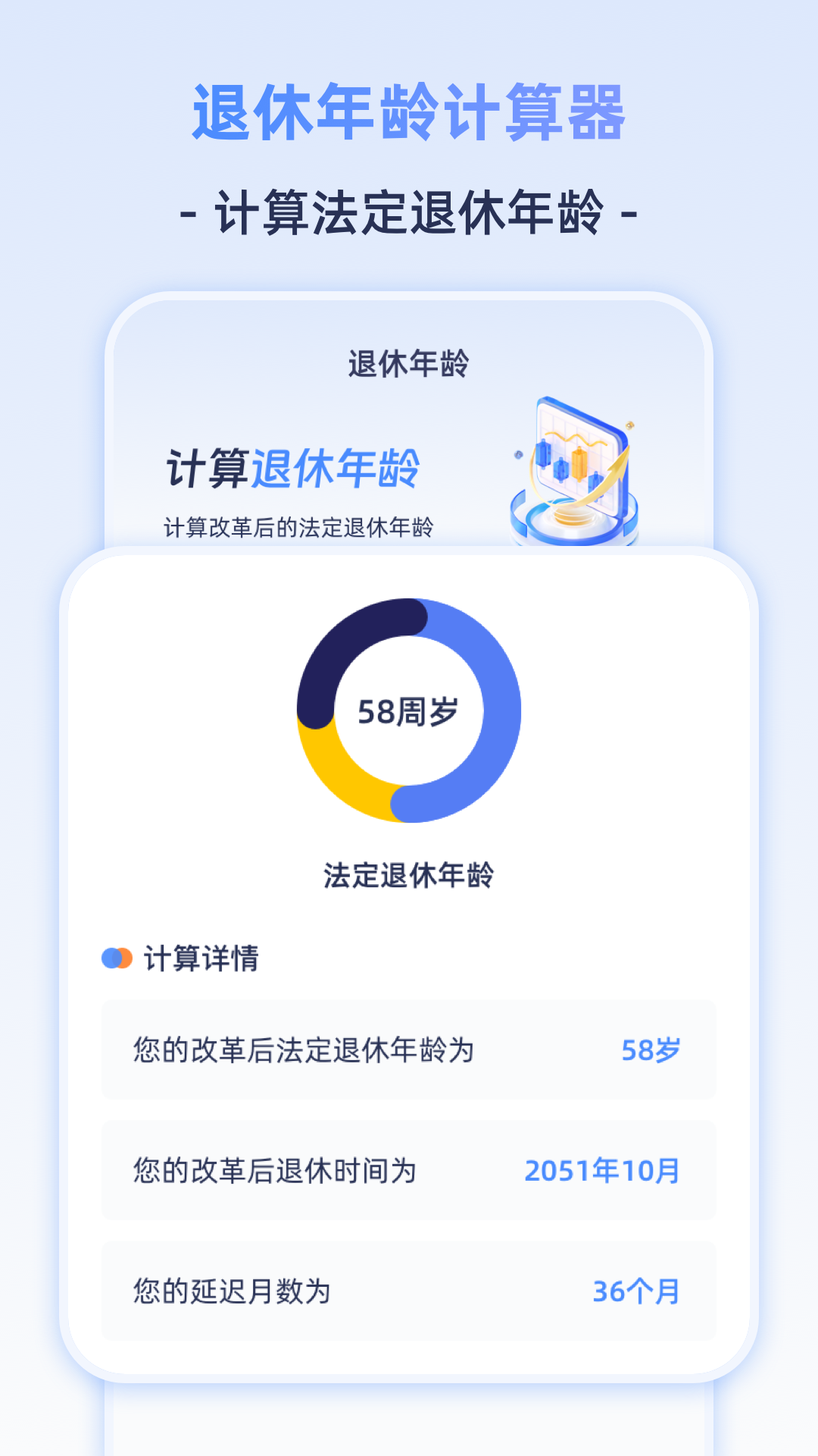 退休计算器截图