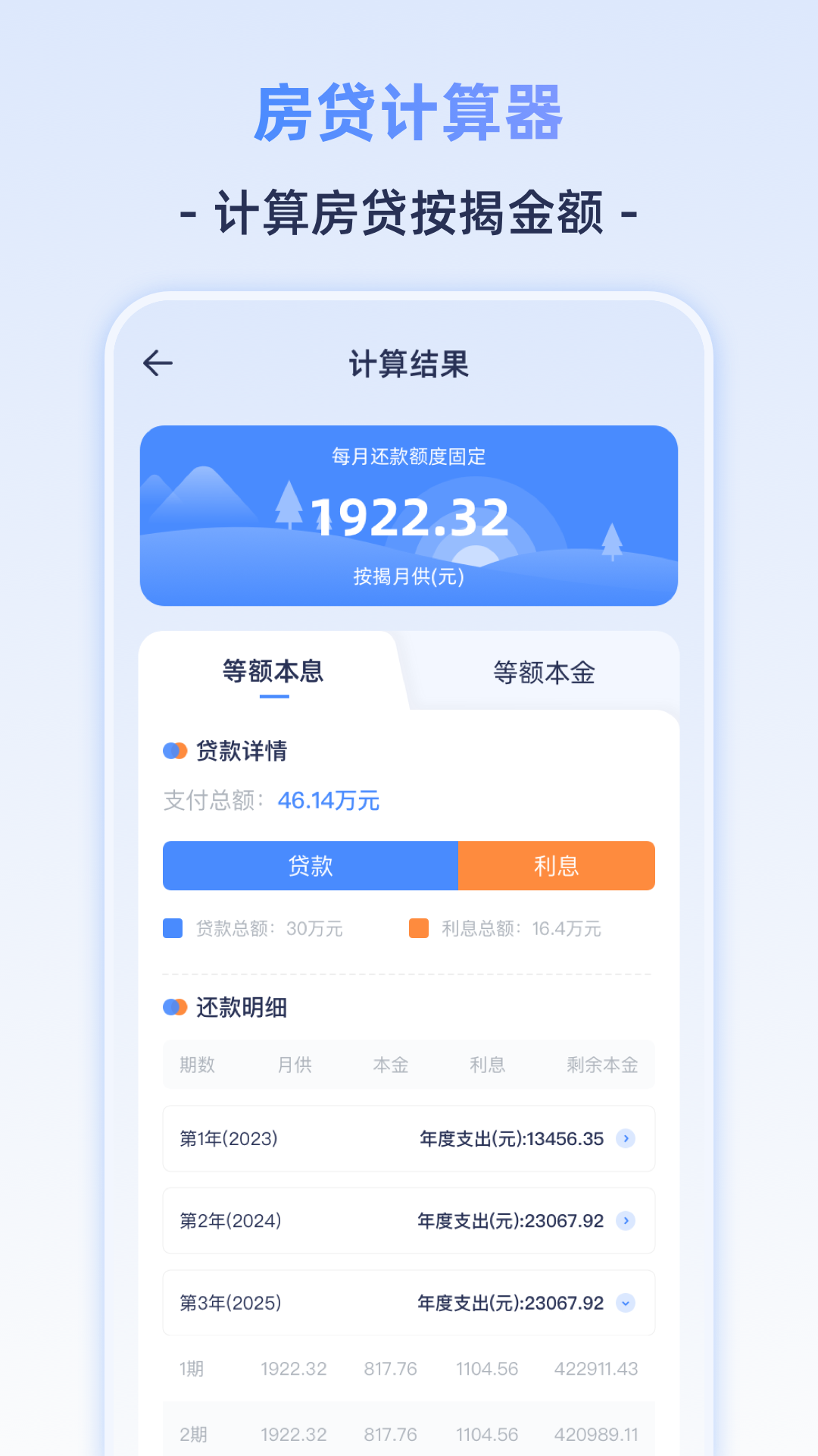 退休计算器截图