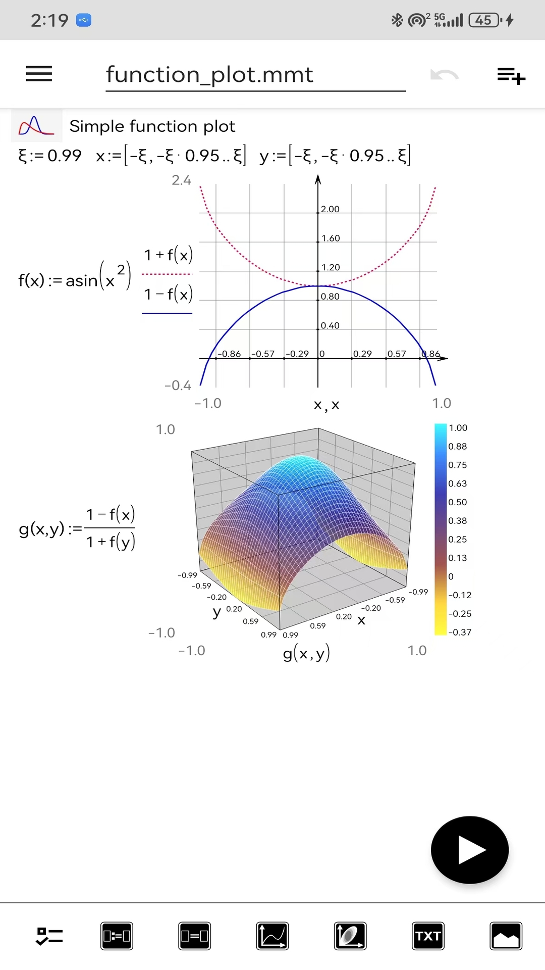 数学白板截图