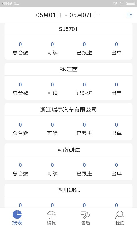 一车通保截图