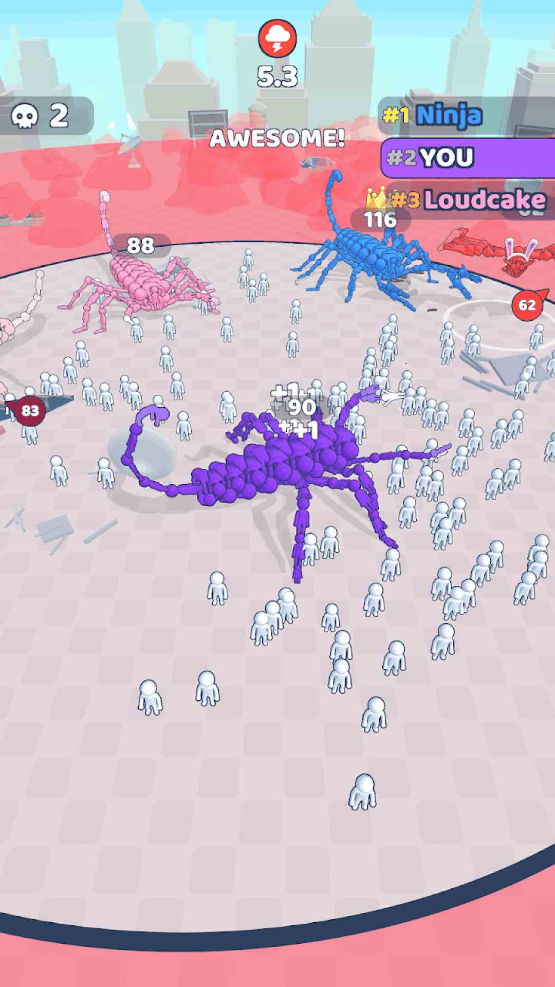 动物变形竞赛截图