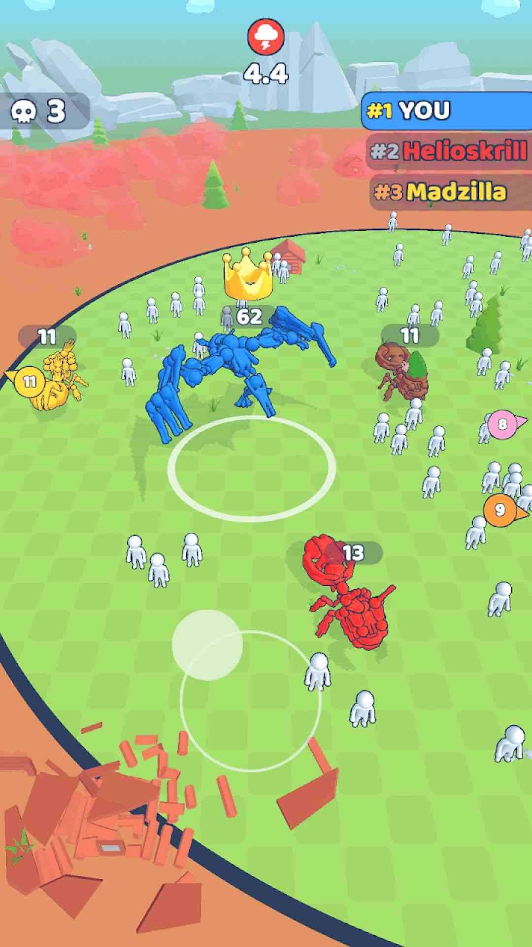 动物变形竞赛截图