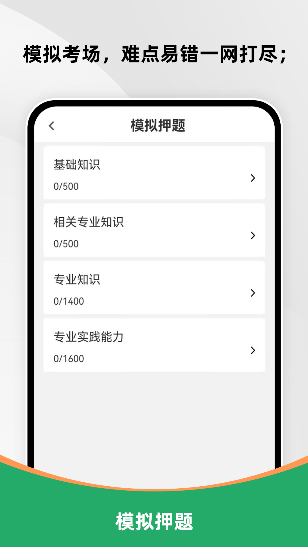 主管护师刷题库截图