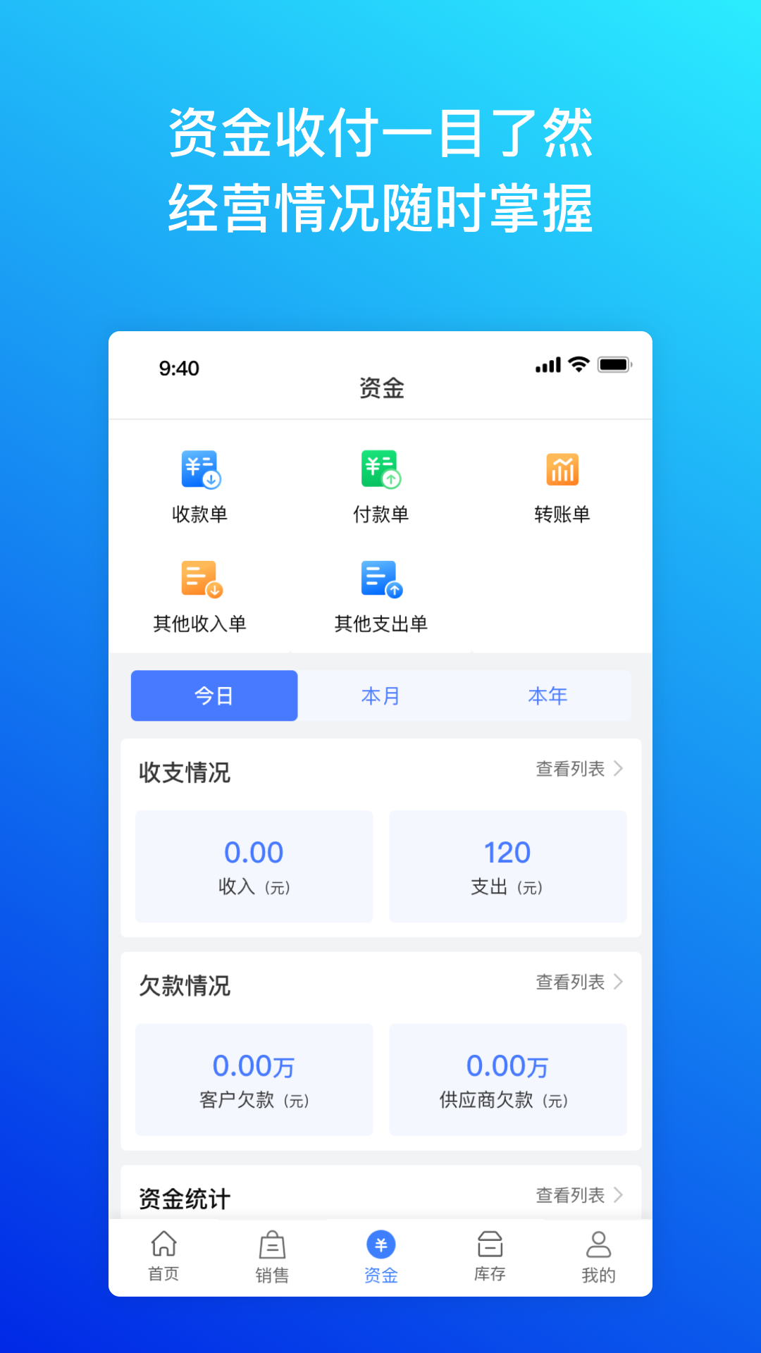 柠檬云进销存截图