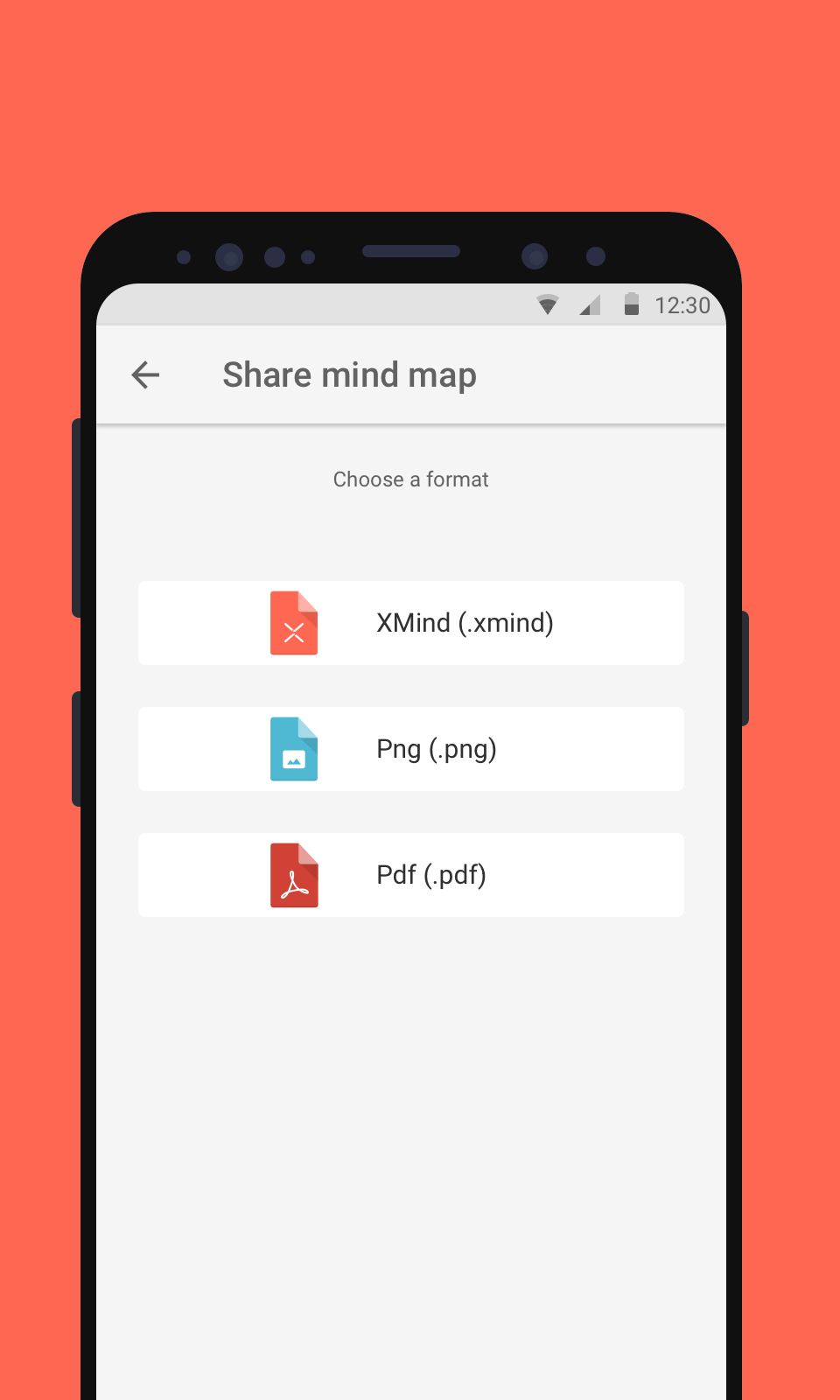 xmind思维导图截图