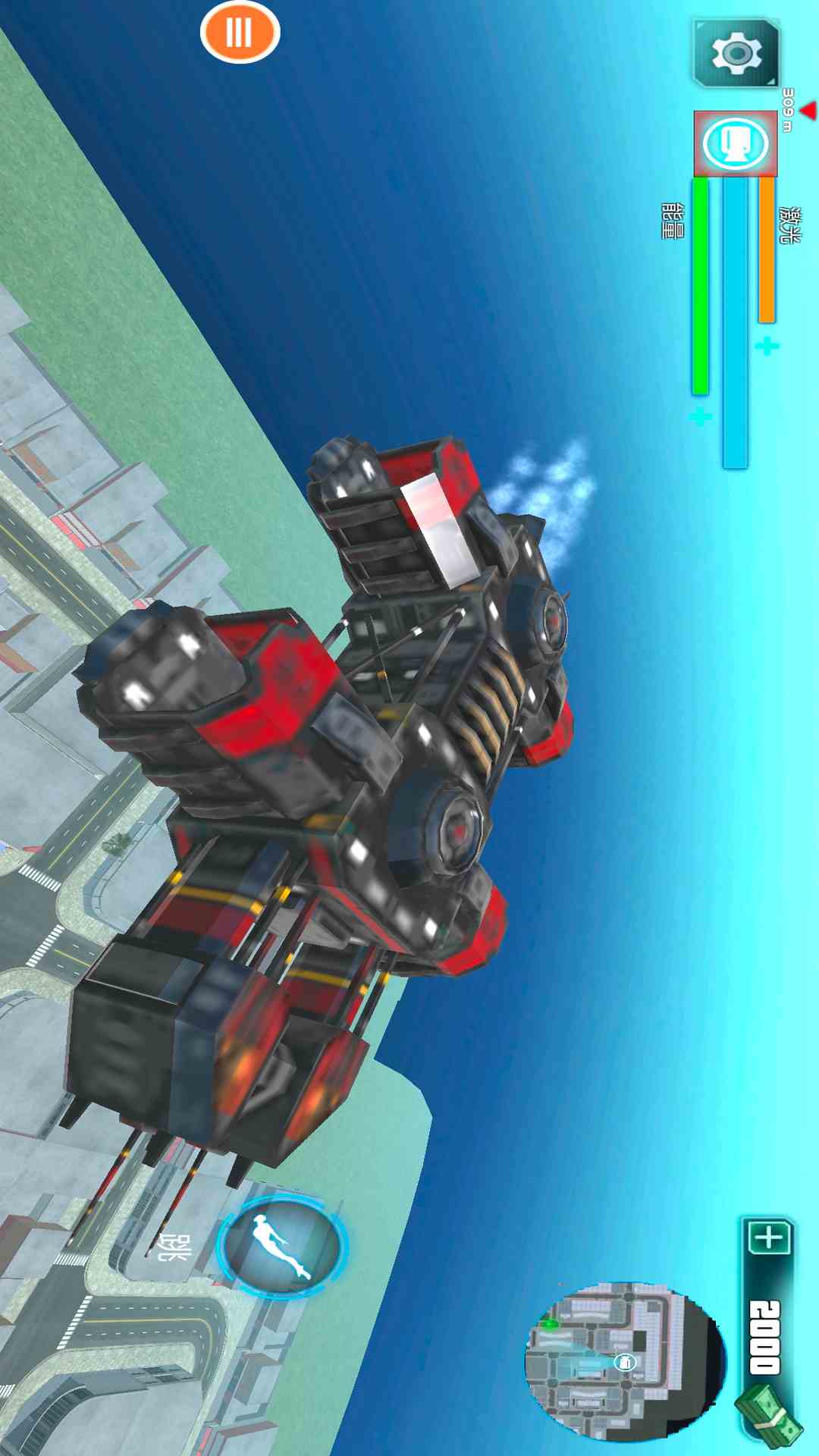 监控人大战马桶人截图