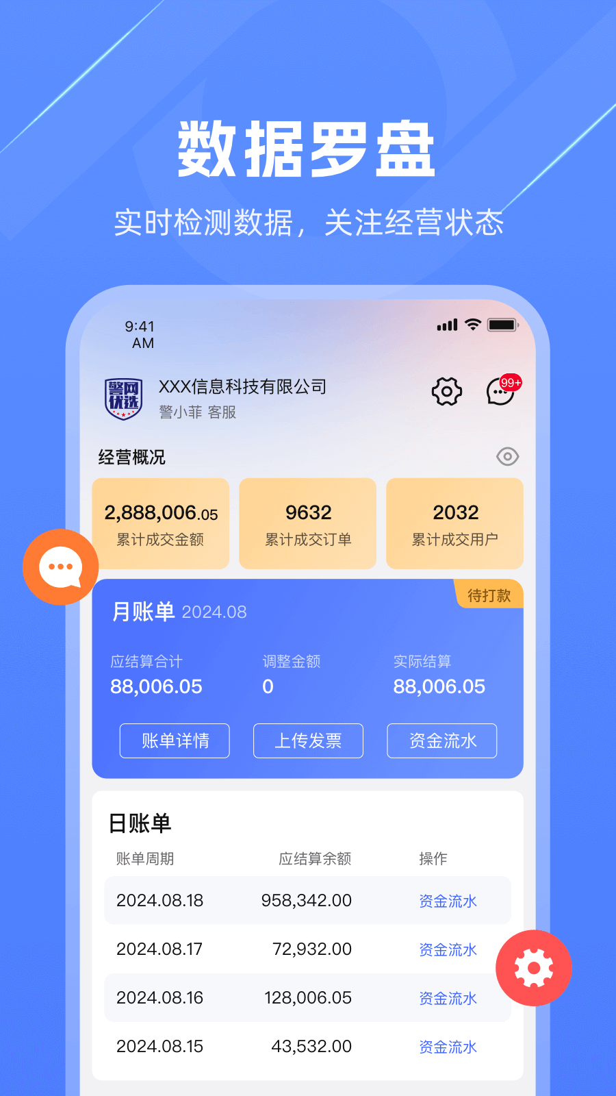 警网优选商户端截图