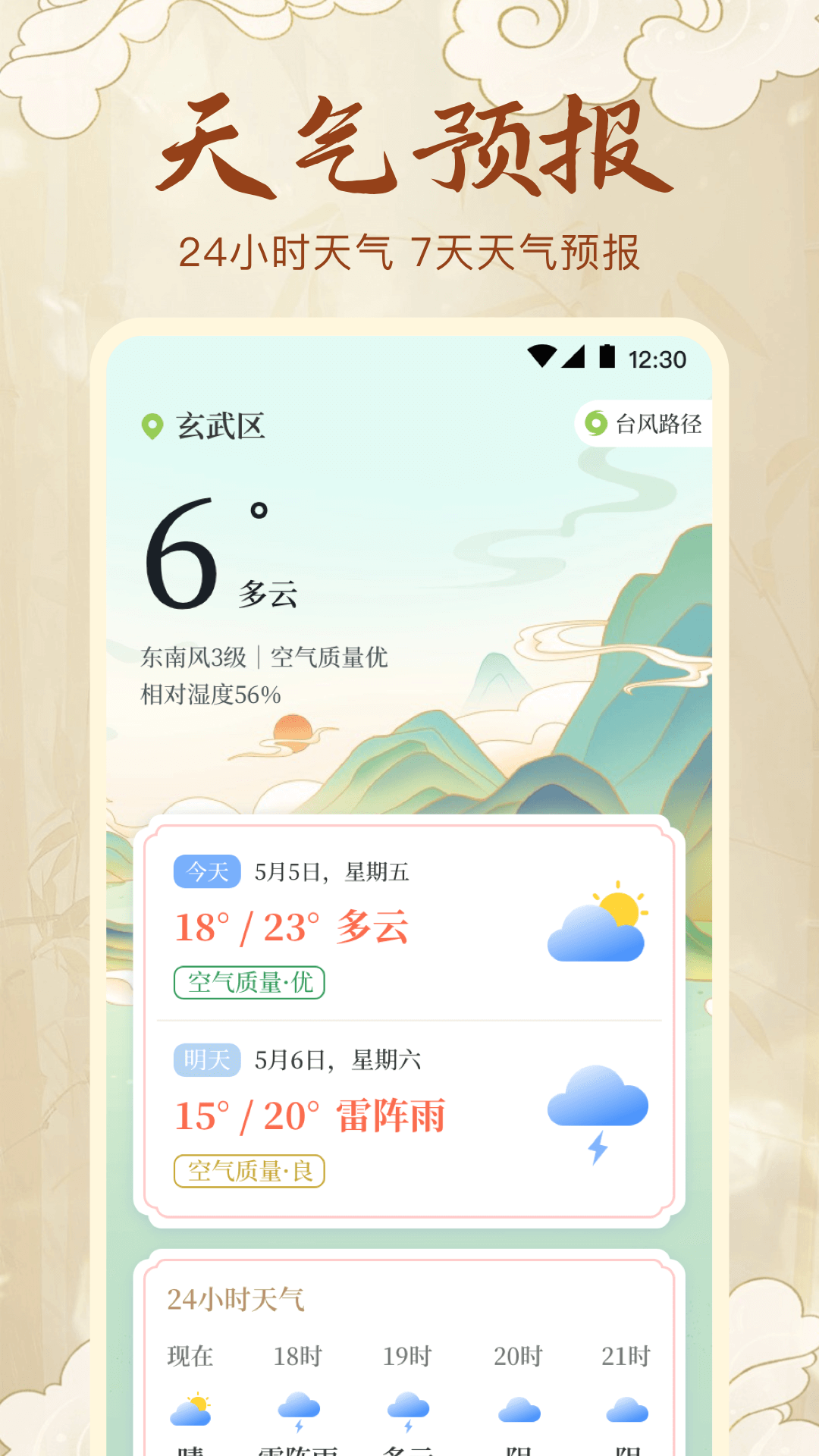 精密电子罗盘截图
