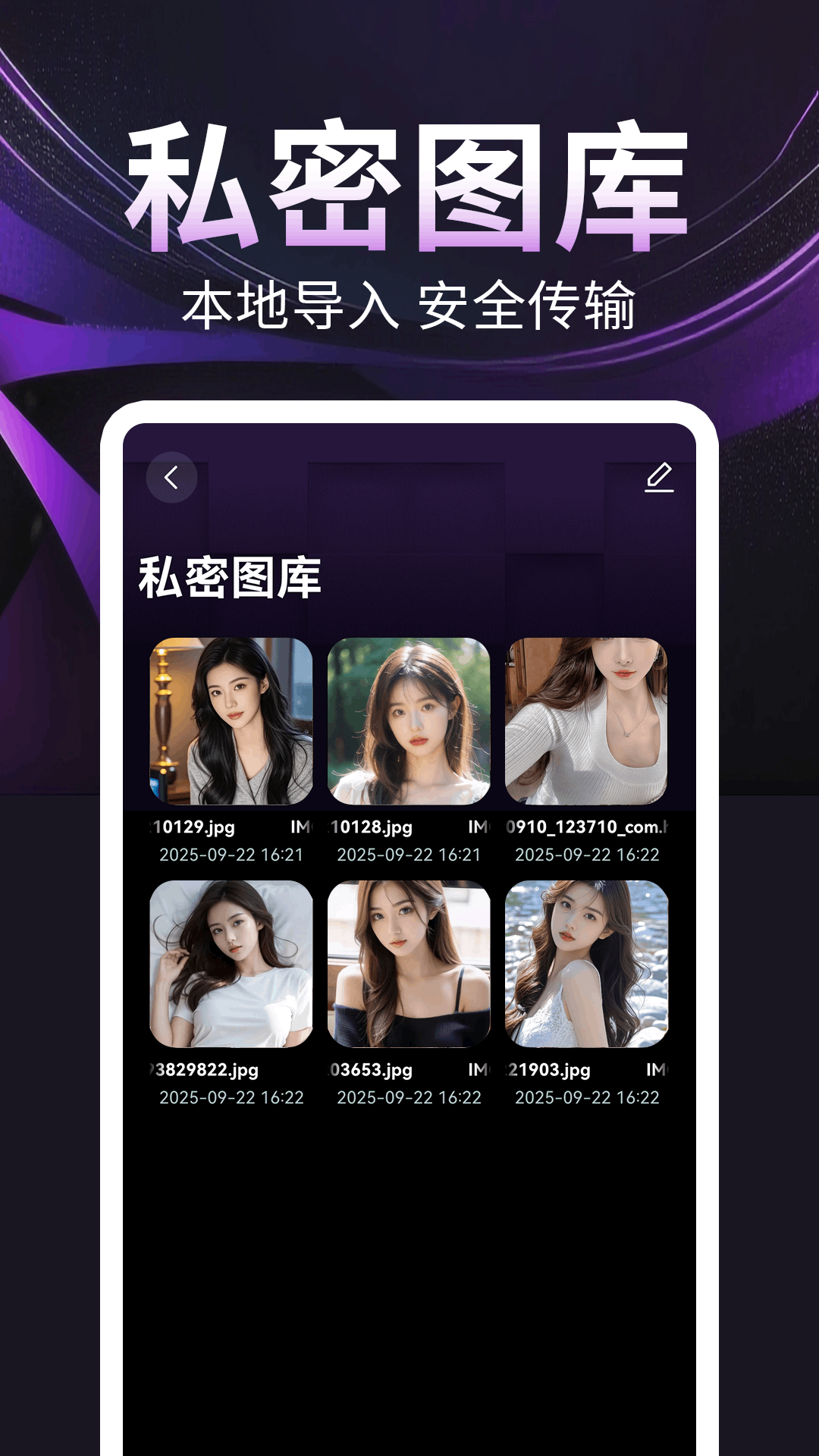 隐私播放器截图