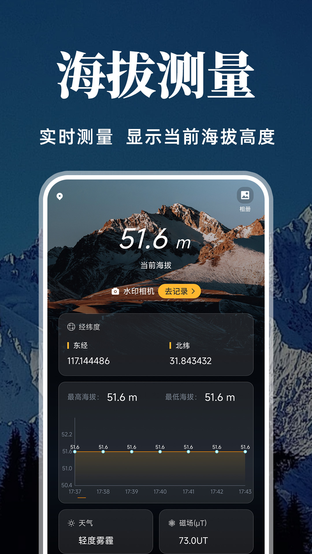 经纬度定位标注截图