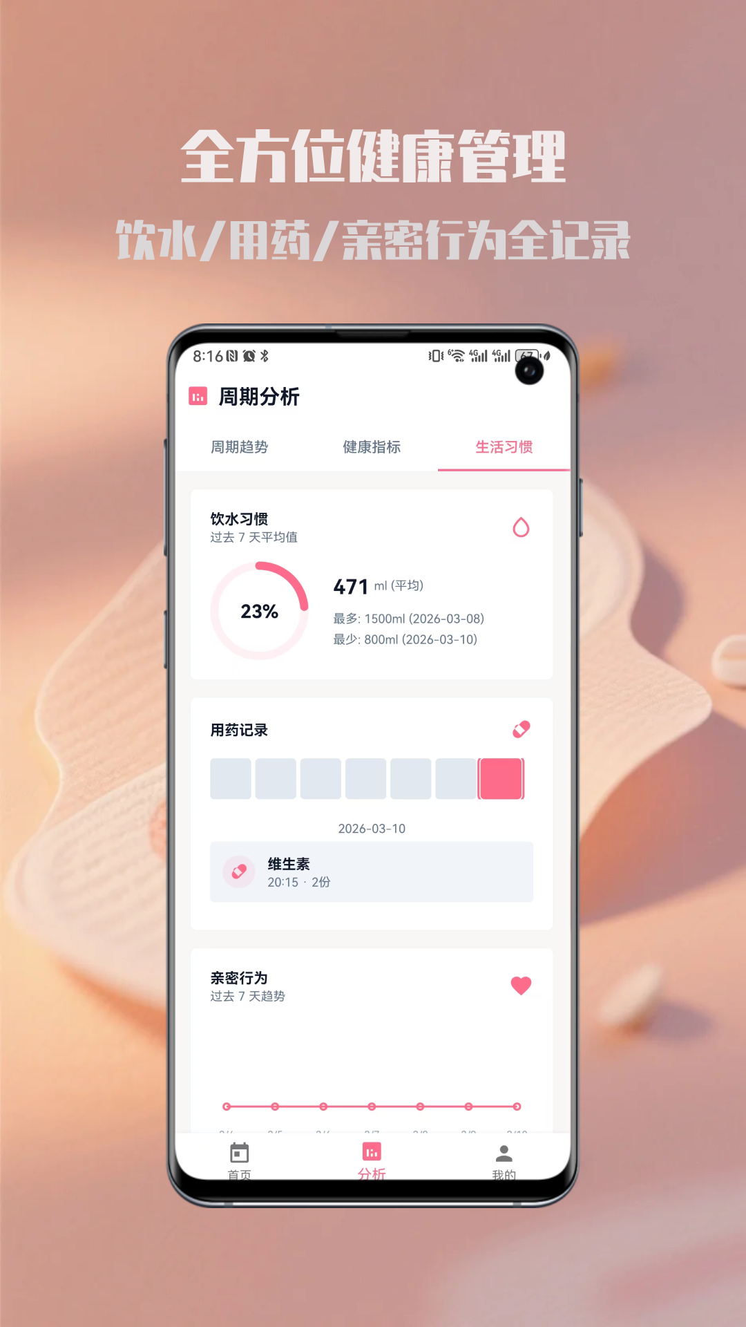 经期管理助手截图