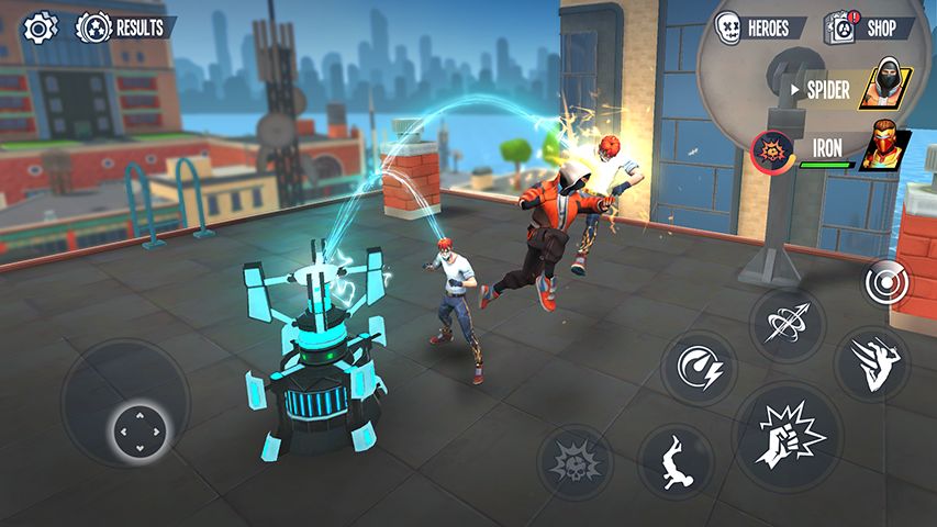 超级蜘蛛英雄截图