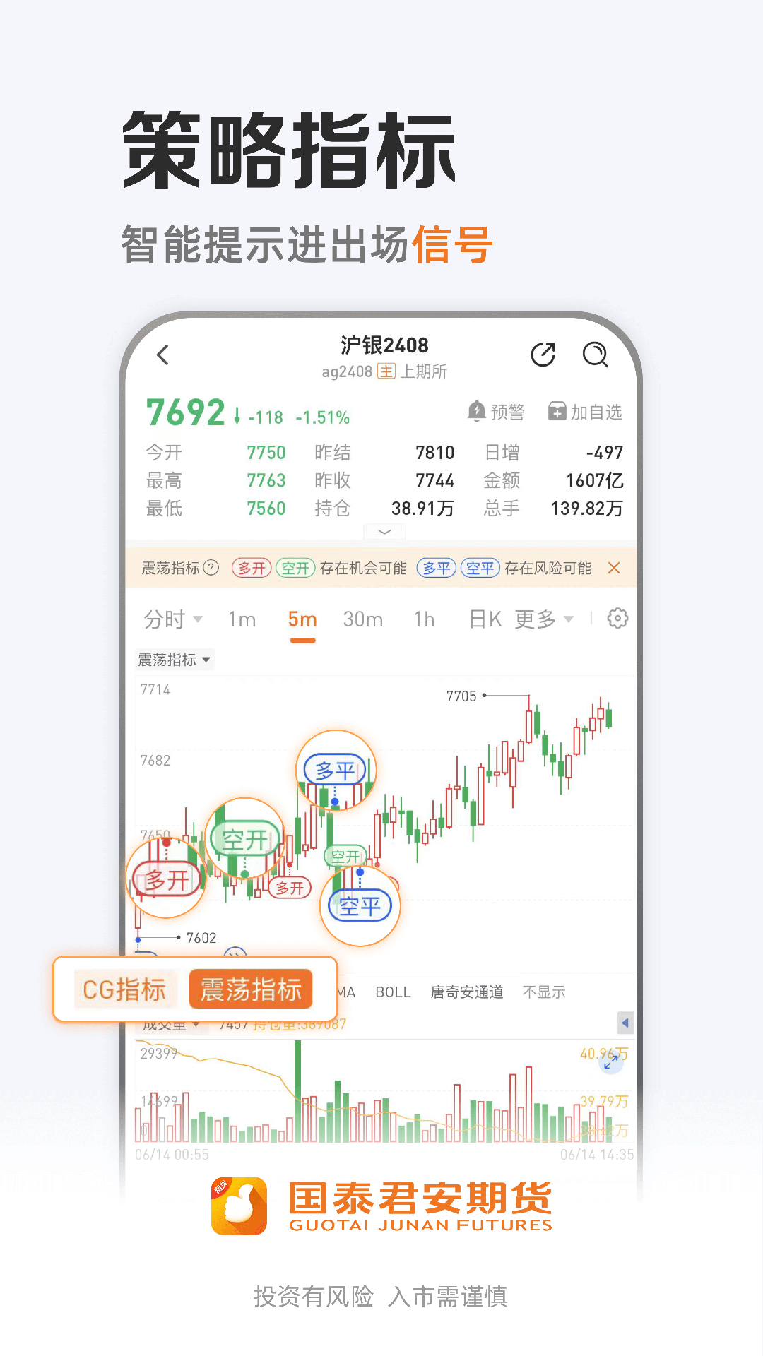 国泰君安期货截图