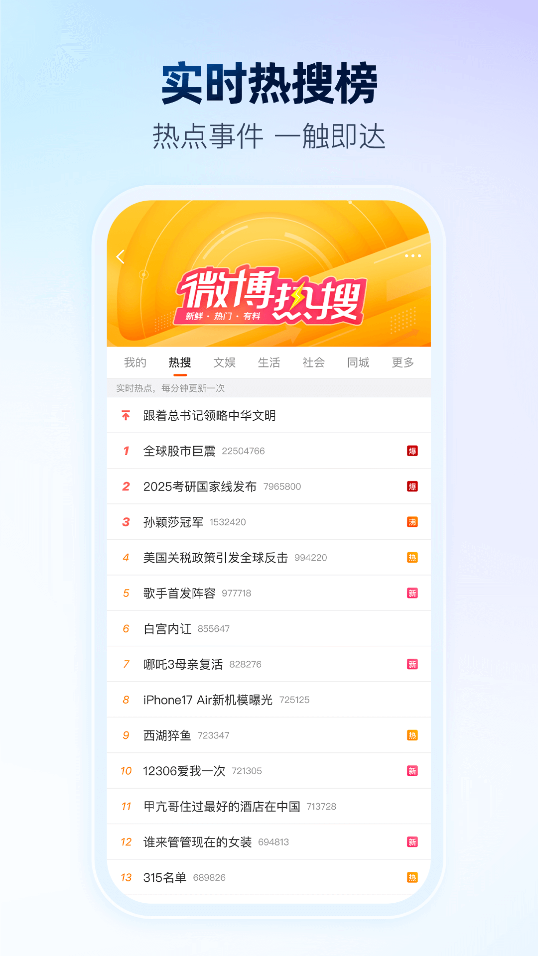 新浪微博截图