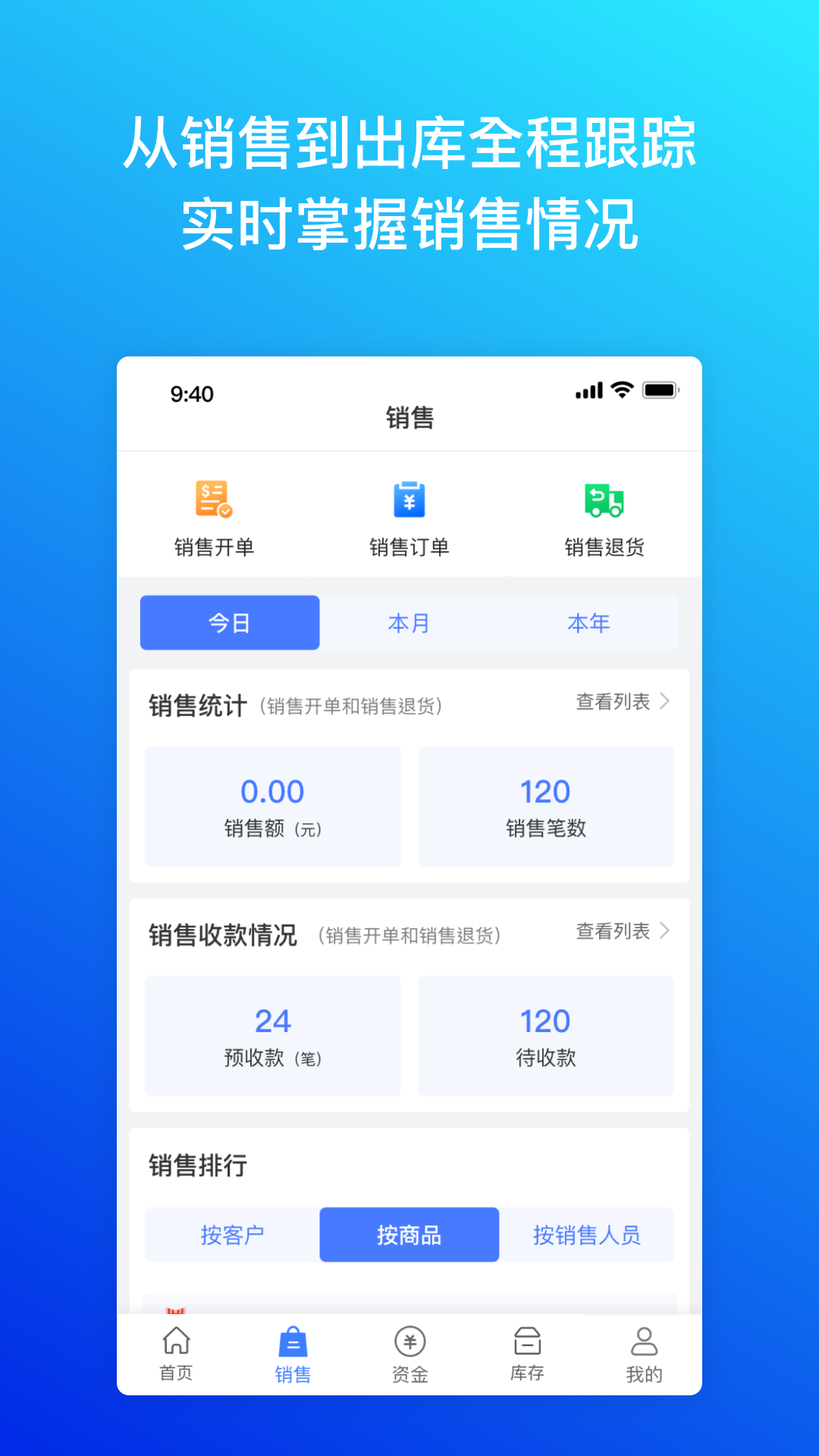 柠檬云进销存截图