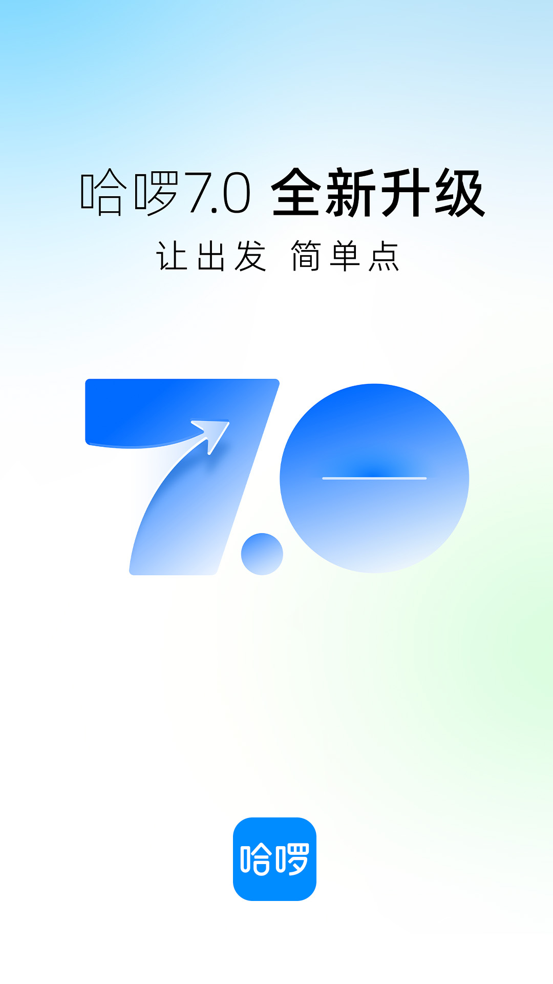 哈啰出行截图