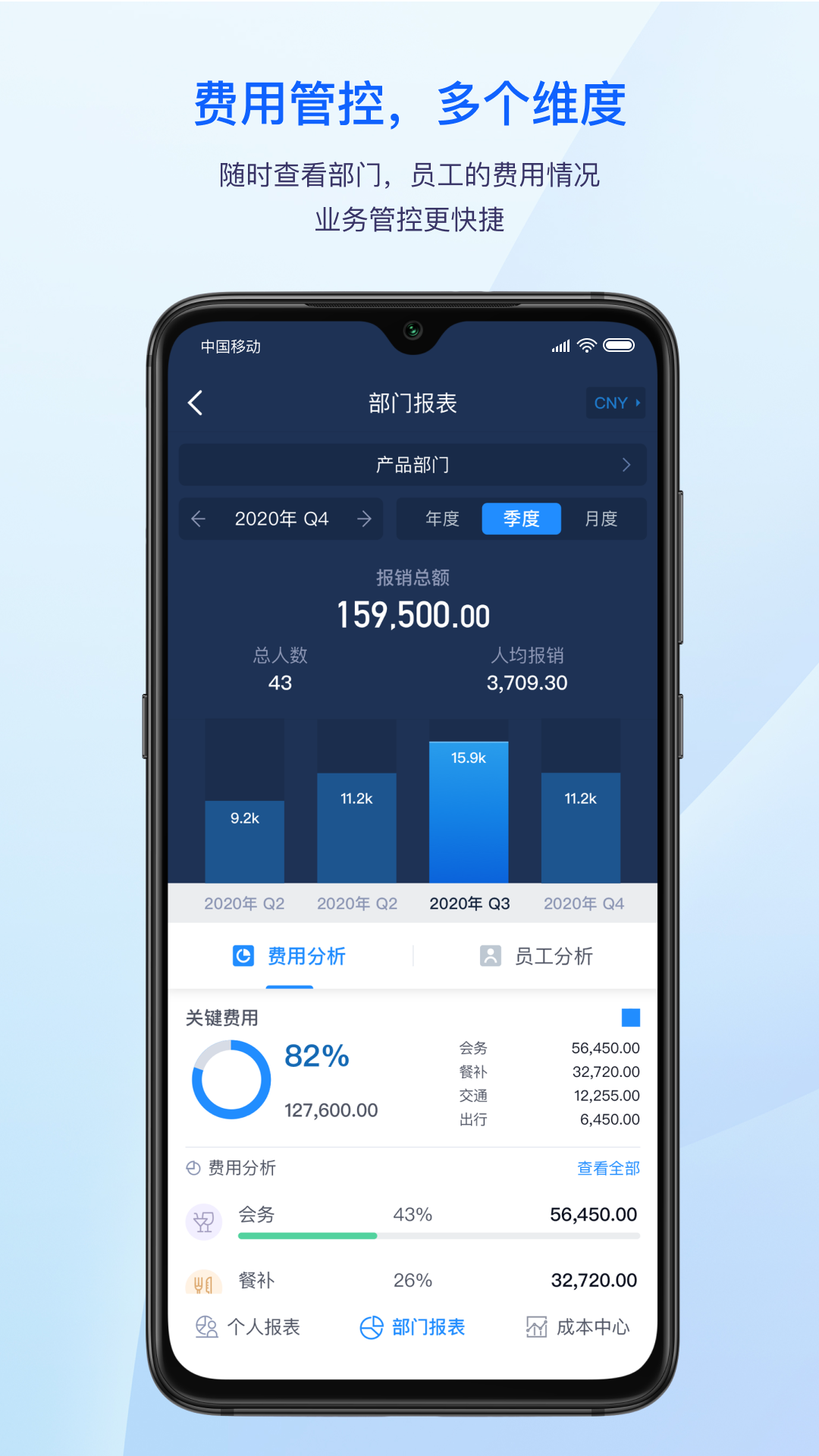 汇联易报销系统截图