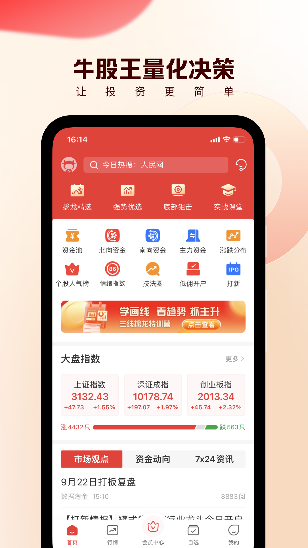 牛股王量化决策截图
