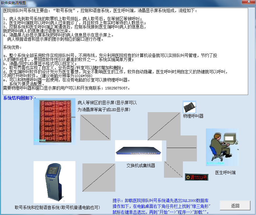 医院排队叫号系统软件截图