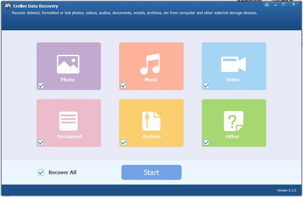 Erelive Data Recovery截图