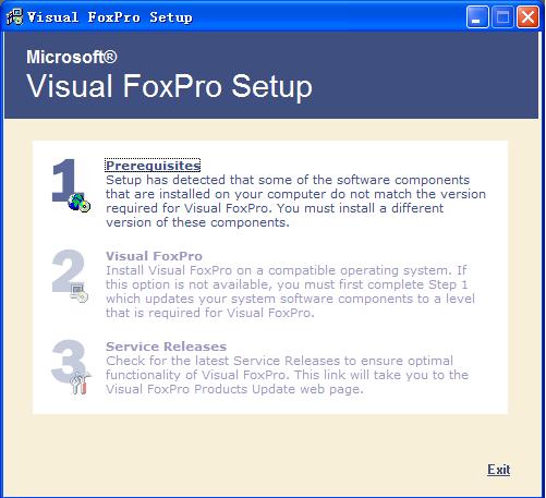 visual foxpro 9.0截图