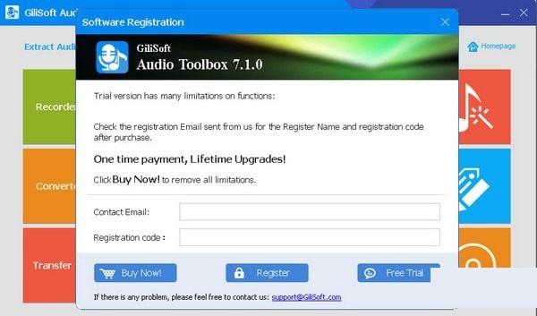 GiliSoft Audio Toolbox Suite截图