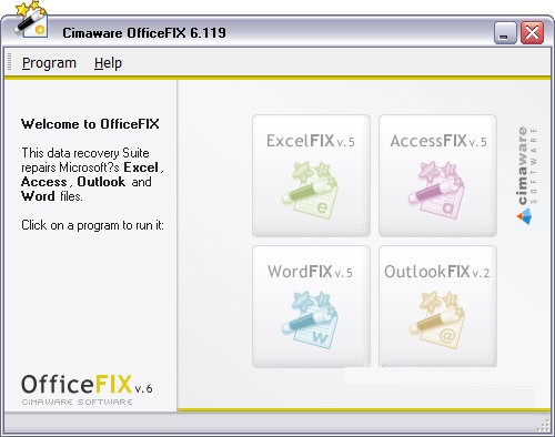 Cimaware OfficeFIX截图