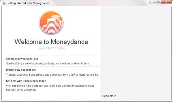 Moneydance截图