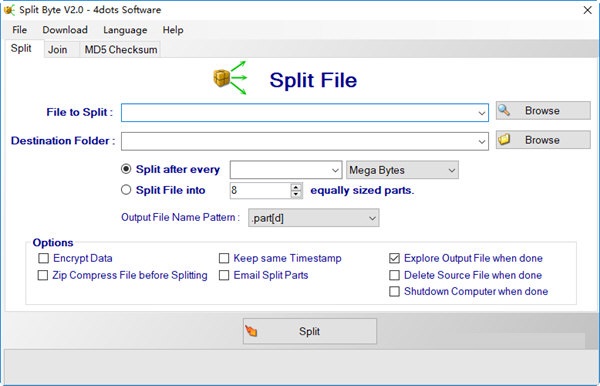 Split Byte截图