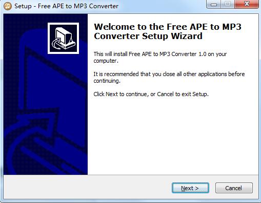 Free APE to MP3 Converter截图