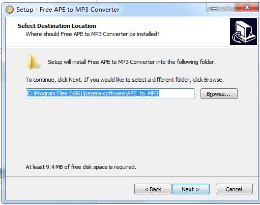 Free APE to MP3 Converter截图