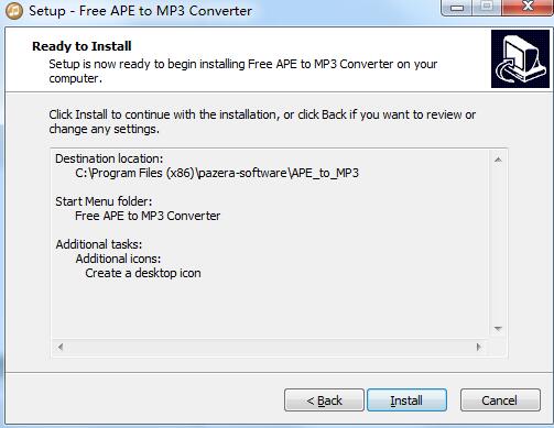 Free APE to MP3 Converter截图