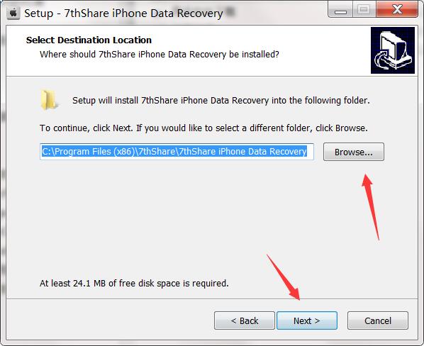 7thShare iPhone Data Recovery截图