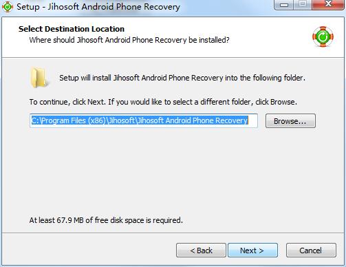 Jihosoft Android Phone Recovery截图