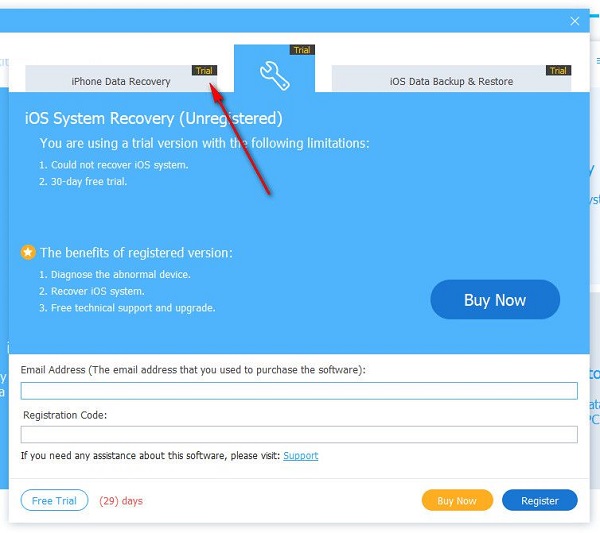 TunesKit iOS System Recovery截图