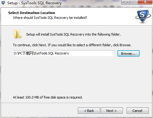 SysTools SQL Recovery截图