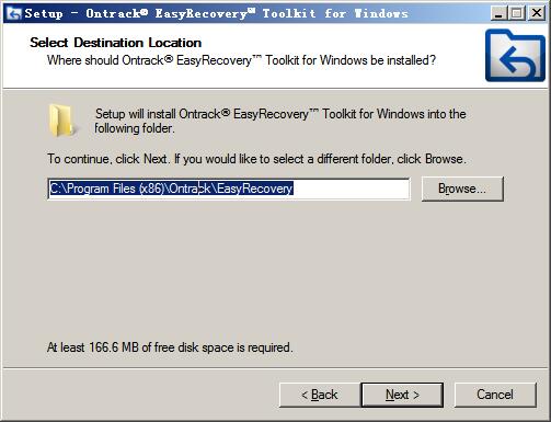 Ontrack EasyRecovery Toolkit for Windows截图