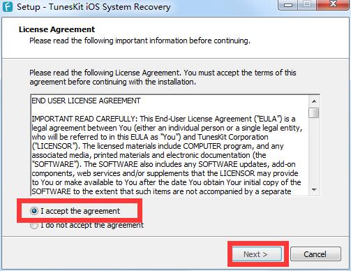 TunesKit iOS System Recovery截图