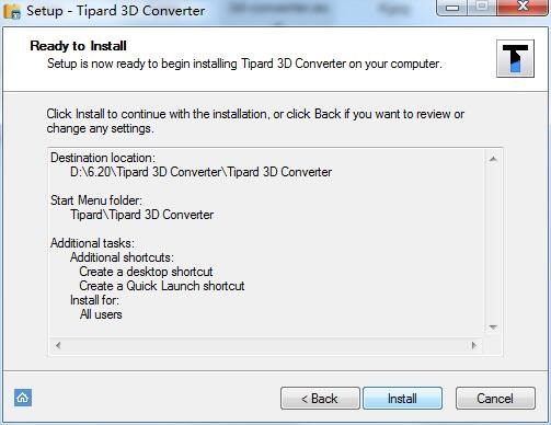 Tipard 3D Converter截图