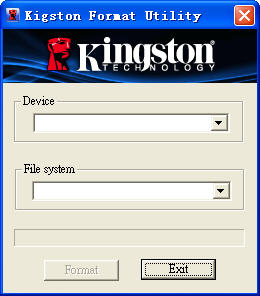 Kingston Format Utility截图