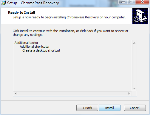 ChromePass recovery截图