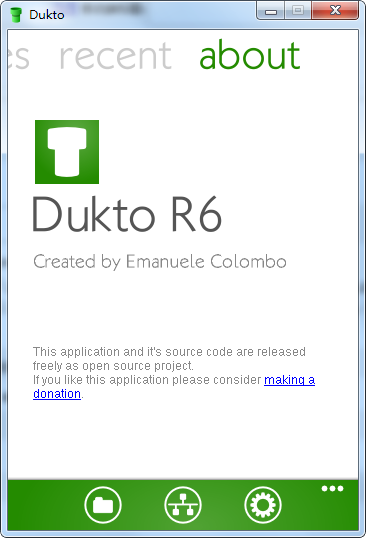 Dukto R6截图