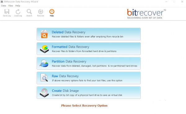 BitRecover Data Recovery截图