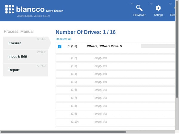 Blancco Drive Eraser截图